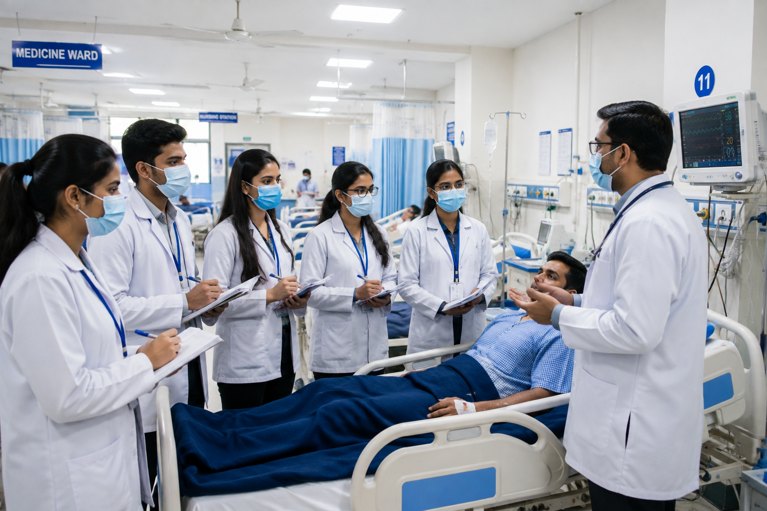 Hospital training exposure for students