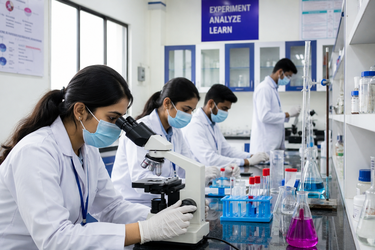 Modern laboratory at NAHI