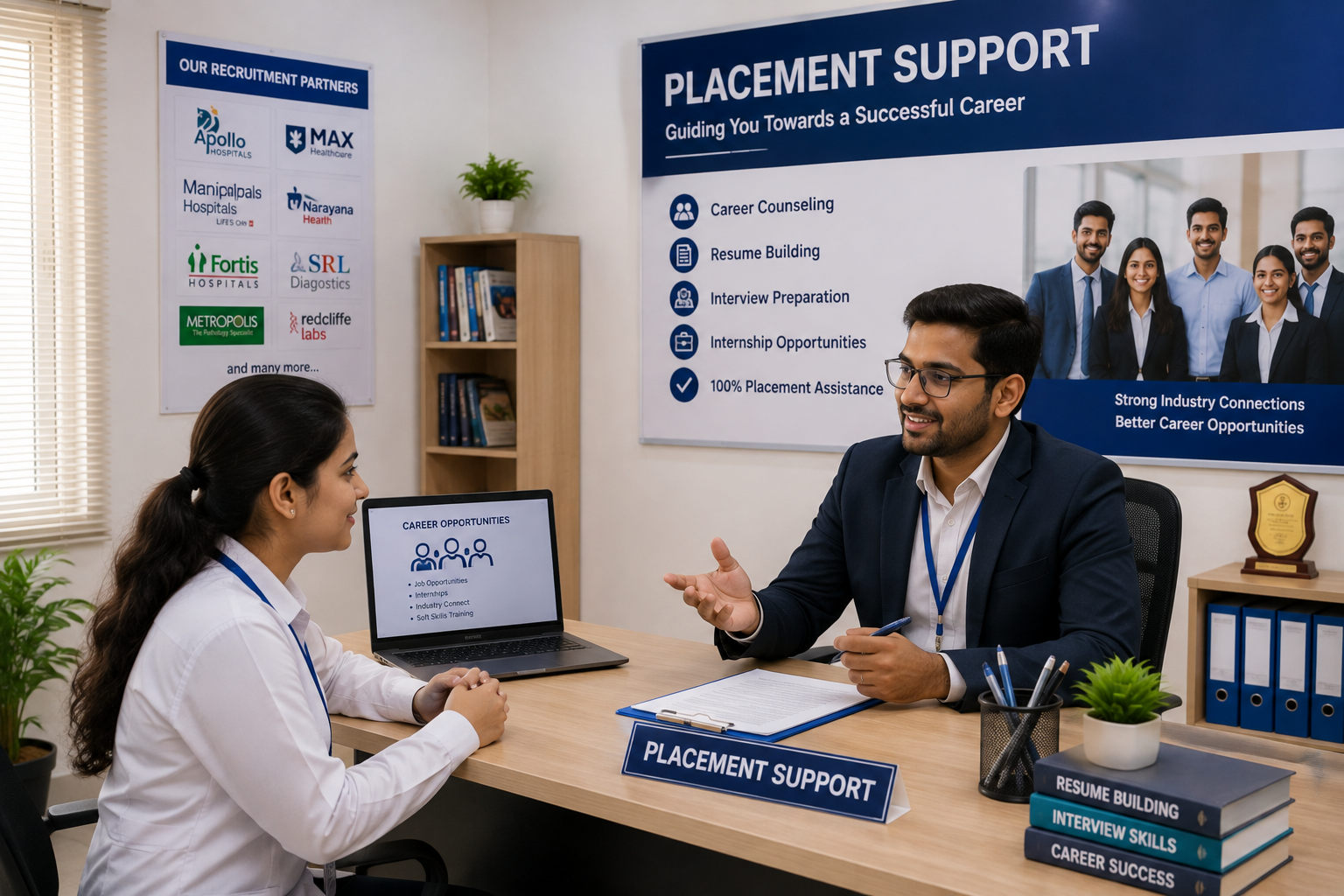 Career and placement support session